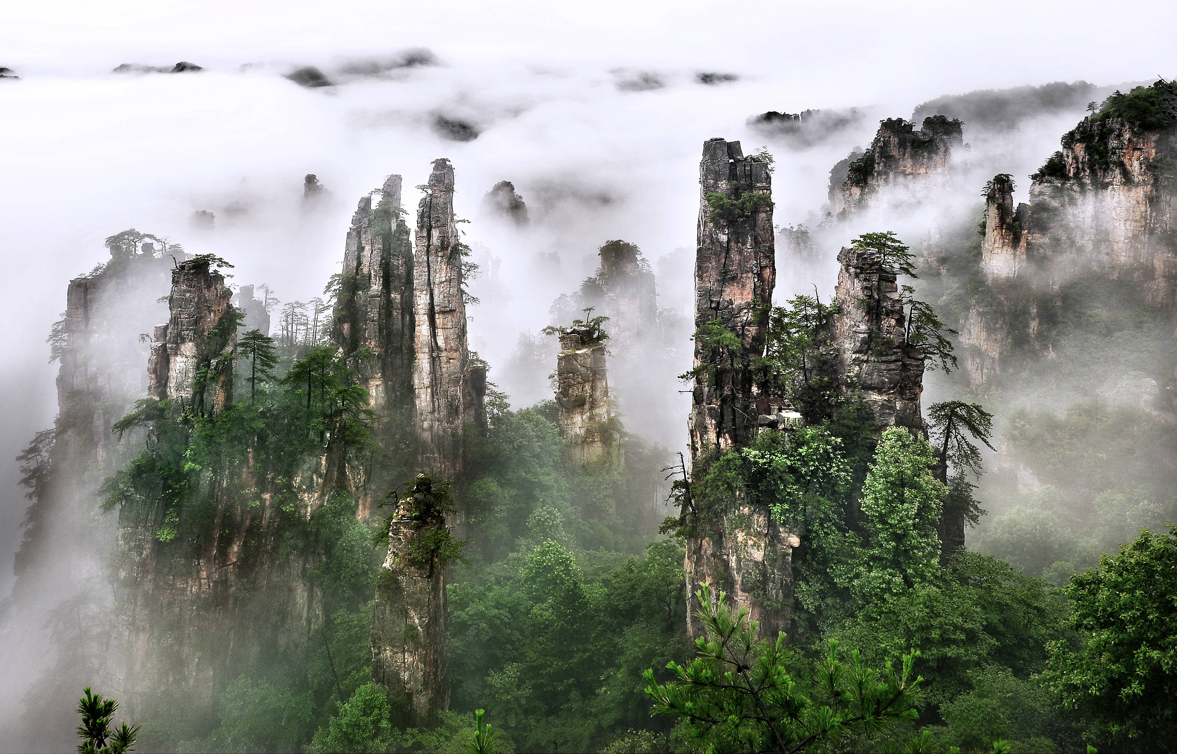 tianzi mountain in 4 days zhangjiajie tour package from singapore.webp